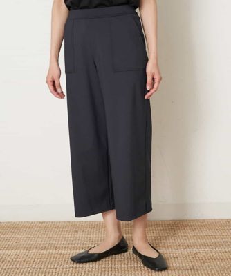 ＜GEORGES RECH (Women/小さいサイズ)＞【洗える】ジャージーガウチョパンツ