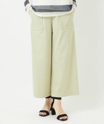 ＜GEORGES RECH (Women/小さいサイズ)＞［新色追加］　［日本製／多機能素材］ジャージーガウチョパンツ