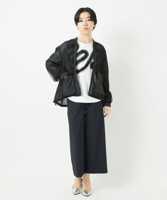 ［新色追加］　［日本製／多機能素材］ジャージーガウチョパンツ