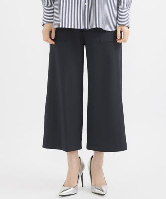 新色追加・定番人気］［多機能素材］ジャージーガウチョパンツ