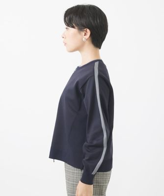 プレーティングニットブルゾン