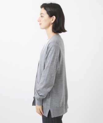 アンサンブル対応］ハイゲージウールVネックカーディガン | GEORGES