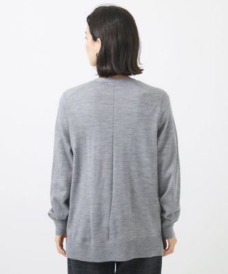 アンサンブル対応］ハイゲージウールVネックカーディガン | GEORGES