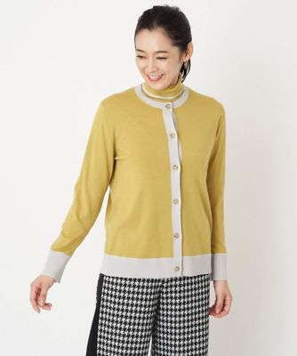 ＜GEORGES RECH (Women/小さいサイズ)＞［アンサンブル対応］ウォッシャブルウールニットカーディガン