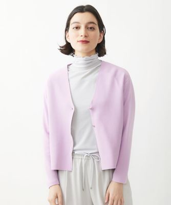 ＜GEORGES RECH (Women/小さいサイズ)＞ダブルフェイスニットカーディガン