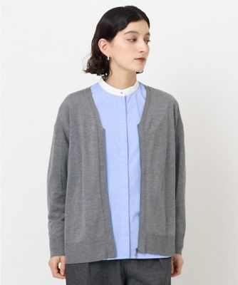 GEORGES RECH (Women/小さいサイズ)/ジョルジュレッシュ リラックスカーディガン 92グレー トップス【三越伊勢丹/公式】