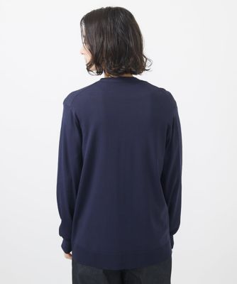 メタルボタンＶネックカーディガン
