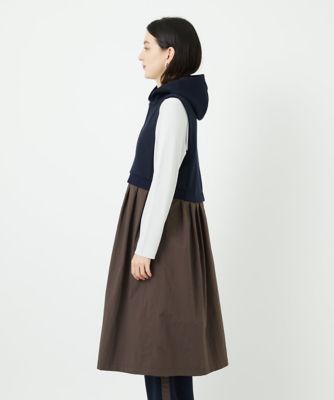ダンボールタフタドッキングロングジレ | GEORGES RECH (Women/小さい