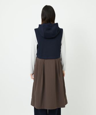 ダンボールタフタドッキングロングジレ | GEORGES RECH (Women/小さい