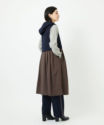 ダンボールタフタドッキングロングジレ | GEORGES RECH (Women/小さい