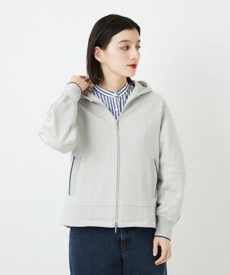 ＜GEORGES RECH (Women/小さいサイズ)＞ブライトジャージーパーカー