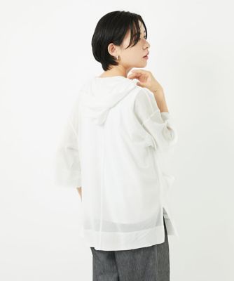 シアーフードカーディガン | GEORGES RECH (Women/小さいサイズ