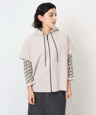 ＜GEORGES RECH (Women/小さいサイズ)＞ポンチョライクジャージーベスト