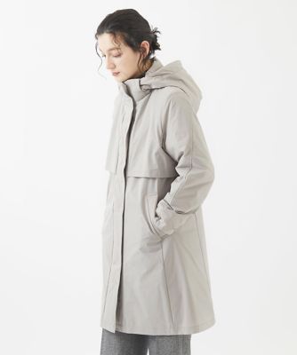 ステッチレスタフタロングダウンコート