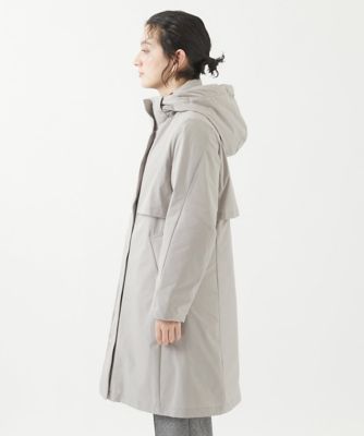 ステッチレスタフタロングダウンコート