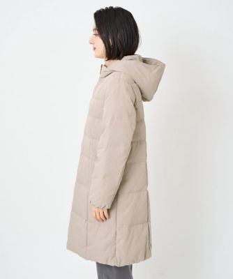 シャイニータフタロングダウンコート | GEORGES RECH (Women/小さい