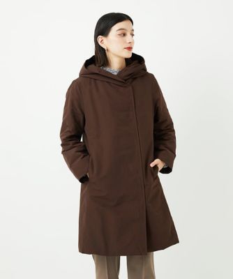 グログランステッチレスロングダウンコート | GEORGES RECH