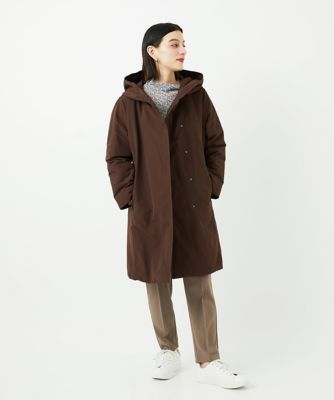 グログランステッチレスロングダウンコート | GEORGES RECH (Women