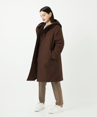 グログランステッチレスロングダウンコート | GEORGES RECH (Women