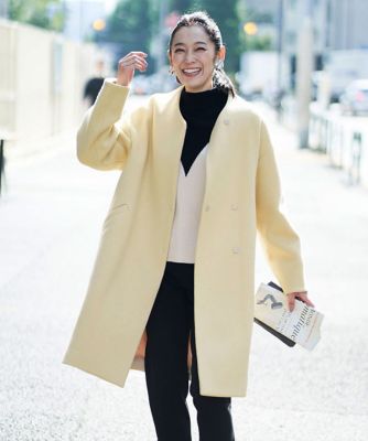 ウールロングコート | GEORGES RECH (Women/小さいサイズ)/ジョルジュ