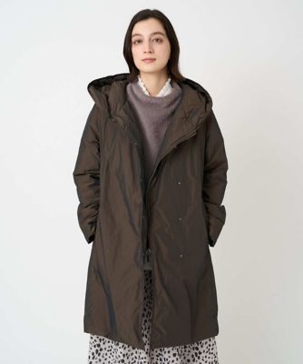 ステッチレスシャンブレーロングダウンコート | GEORGES RECH (Women