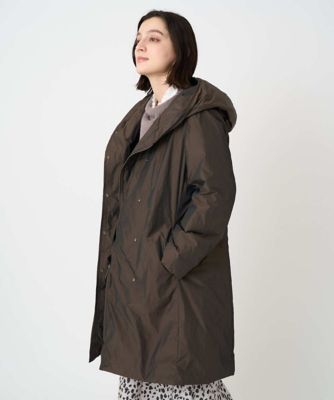 ステッチレスシャンブレーロングダウンコート | GEORGES RECH (Women