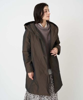 ステッチレスシャンブレーロングダウンコート | GEORGES RECH (Women