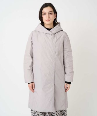 ステッチレスシャンブレーロングダウンコート | GEORGES RECH (Women