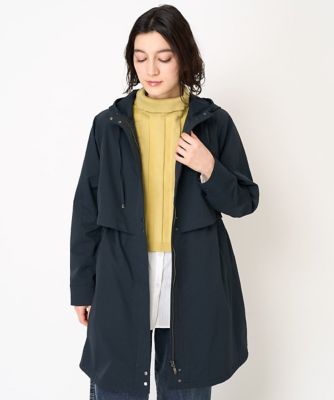 ES RECH(小さいサイズ) ツイルフーデッドコート ツイルフーデッドコート | GEORGES RECH (Women/小さいサイズ