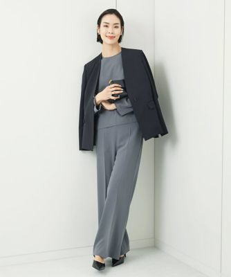 ミッシェルクラン（MICHEL ）/[小さいサイズ]プルオーバーブラウス(セットアップ対応/洗える) 小さいサイズ］プルオーバーブラウス（セットアップ対応／洗える