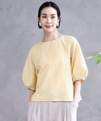 ＜MICHELKLEIN(Women/小さいサイズ)＞［小さいサイズ］袖ボリュームブラウス