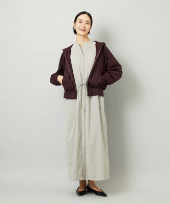 小さいサイズ］シアー裏毛アクセントラメパーカー | MICHELKLEIN(Women