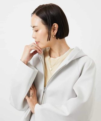 ＜MICHELKLEIN(Women/小さいサイズ)＞［小さいサイズ］ダンボールパーカー