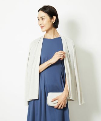 ＜MICHELKLEIN(Women/小さいサイズ)＞［小さいサイズ］ショートトッパーカーディガン（紫外線／冷房対策に）