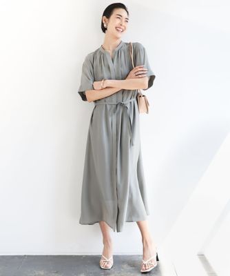 ［小さいサイズ］３ＷＡＹロングシャツワンピース