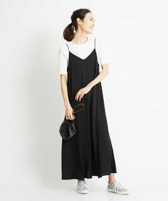 洗える ヴィンテージサテンストラップワンピース 小さいサイズ 三越伊勢丹オンラインストア 公式