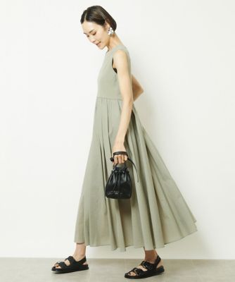 MICHELKLEIN(Women/小さいサイズ)/ミッシェルクラン ［小さいサイズ］ニットドッキングワンピース（セットアップ対応）