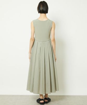 ［小さいサイズ］ニットドッキングワンピース（セットアップ対応）