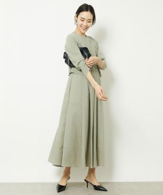 ［小さいサイズ］ニットドッキングワンピース（セットアップ対応）