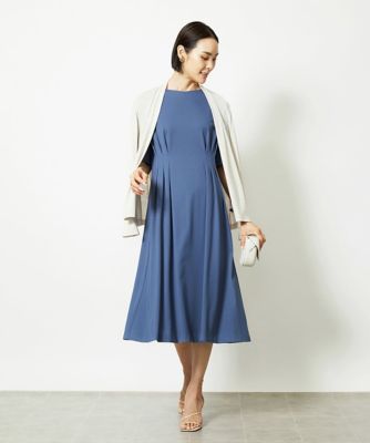 ＜MICHELKLEIN(Women/小さいサイズ)＞［小さいサイズ］ストレッチカットワンピース