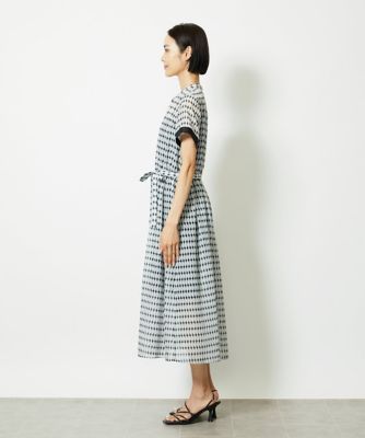 ミッシェル様 小さいサイズ］ジオメトリック柄ワンピース | MICHELKLEIN(Women