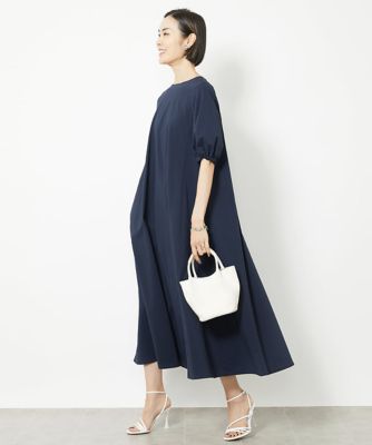 小さいサイズ］ストレッチギンガムワンピース | MICHELKLEIN(Women