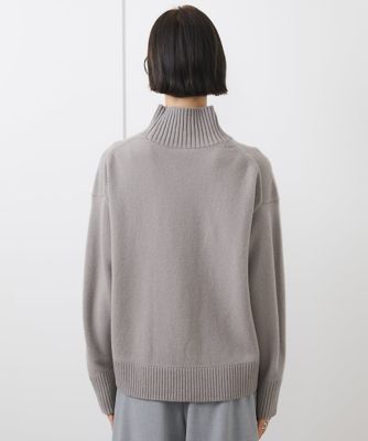 小さいサイズ］ラムウールハイネックニット | MICHELKLEIN(Women