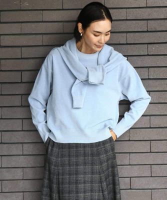 ＜MICHELKLEIN(Women/小さいサイズ)＞［小さいサイズ］モールプルオーバー