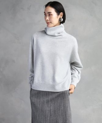 ＜MICHELKLEIN(Women/小さいサイズ)＞［小さいサイズ］［定番人気］ハイネックニット