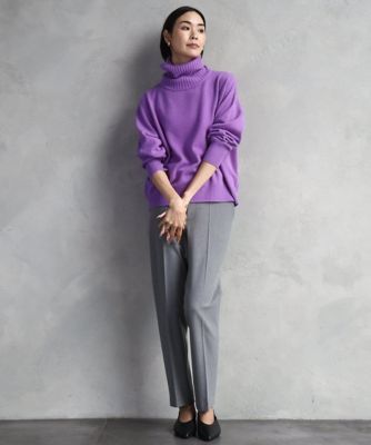 ミッシェルクラン（MICHEL ）/[小さいサイズ][定番人気]ハイネックニット 小さいサイズ］［定番人気］ハイネックニット | MICHELKLEIN(Women