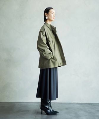 小さいサイズ］サテンマーメードスカート | MICHELKLEIN(Women/小さい