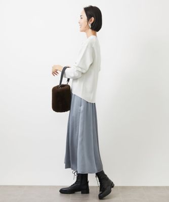 ［小さいサイズ］ヴィンテージサテンスカート