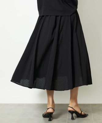 小さいサイズ］トリオシアーチェックフレアスカート