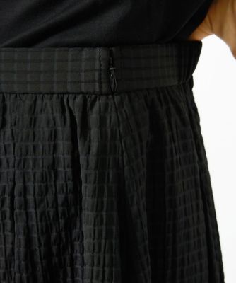 小さいサイズ］トリオシアーチェックフレアスカート（セットアップ対応